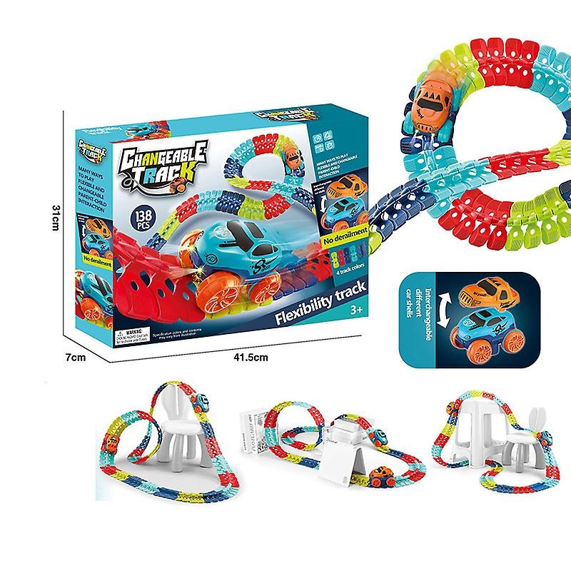 Car Adventure™ | Ontwikkel de creativiteit - Flexibele racebaan